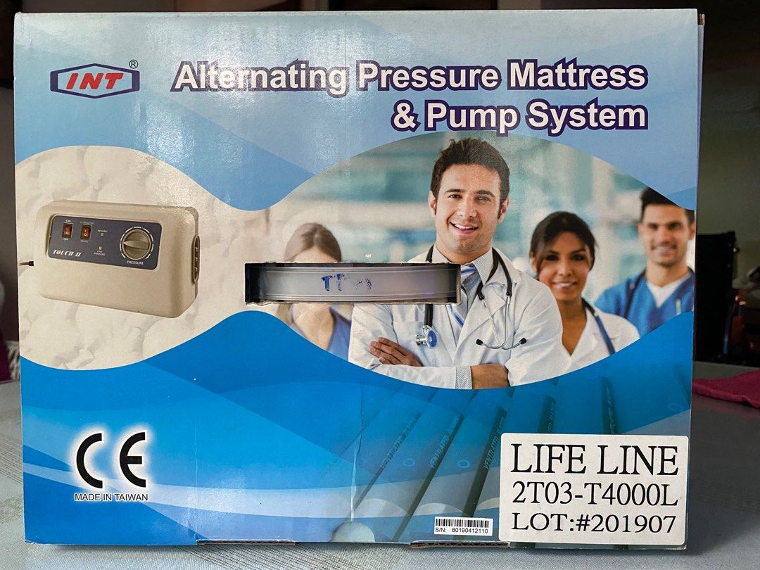 INT Alternating Pressure Mattress & Pump System, Health & Nutrition