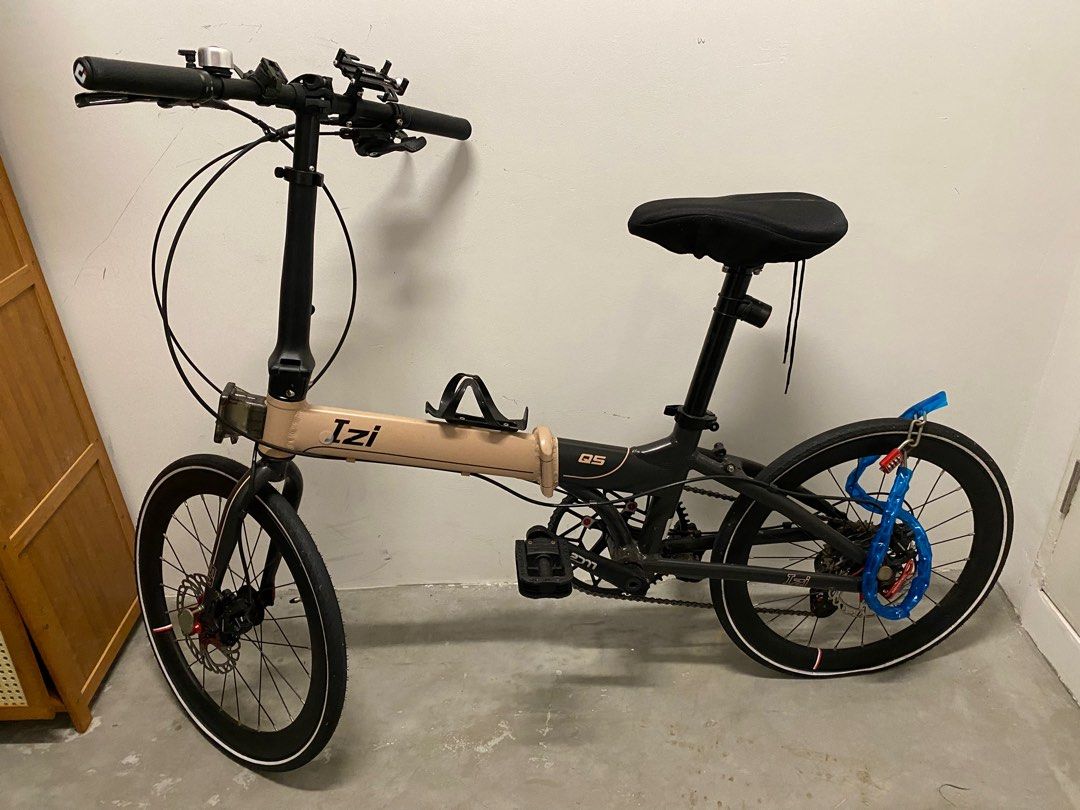Izi folding bike deals