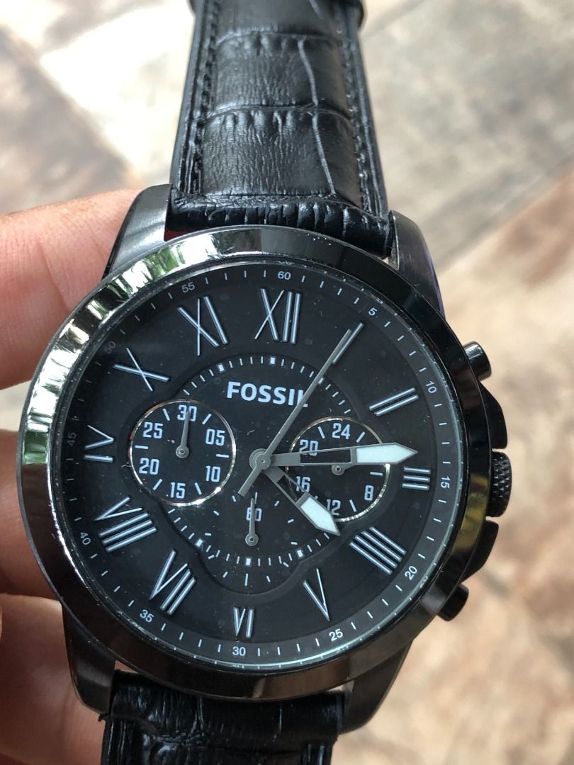 Jam tangan clearance fossil chronograph