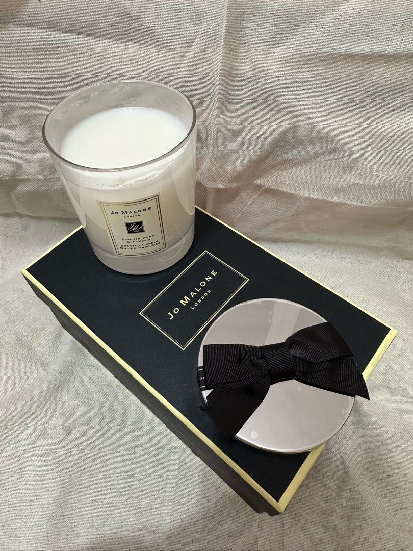 Jo Malone Candle English Pear & Freesia, Furniture & Home Living, Home