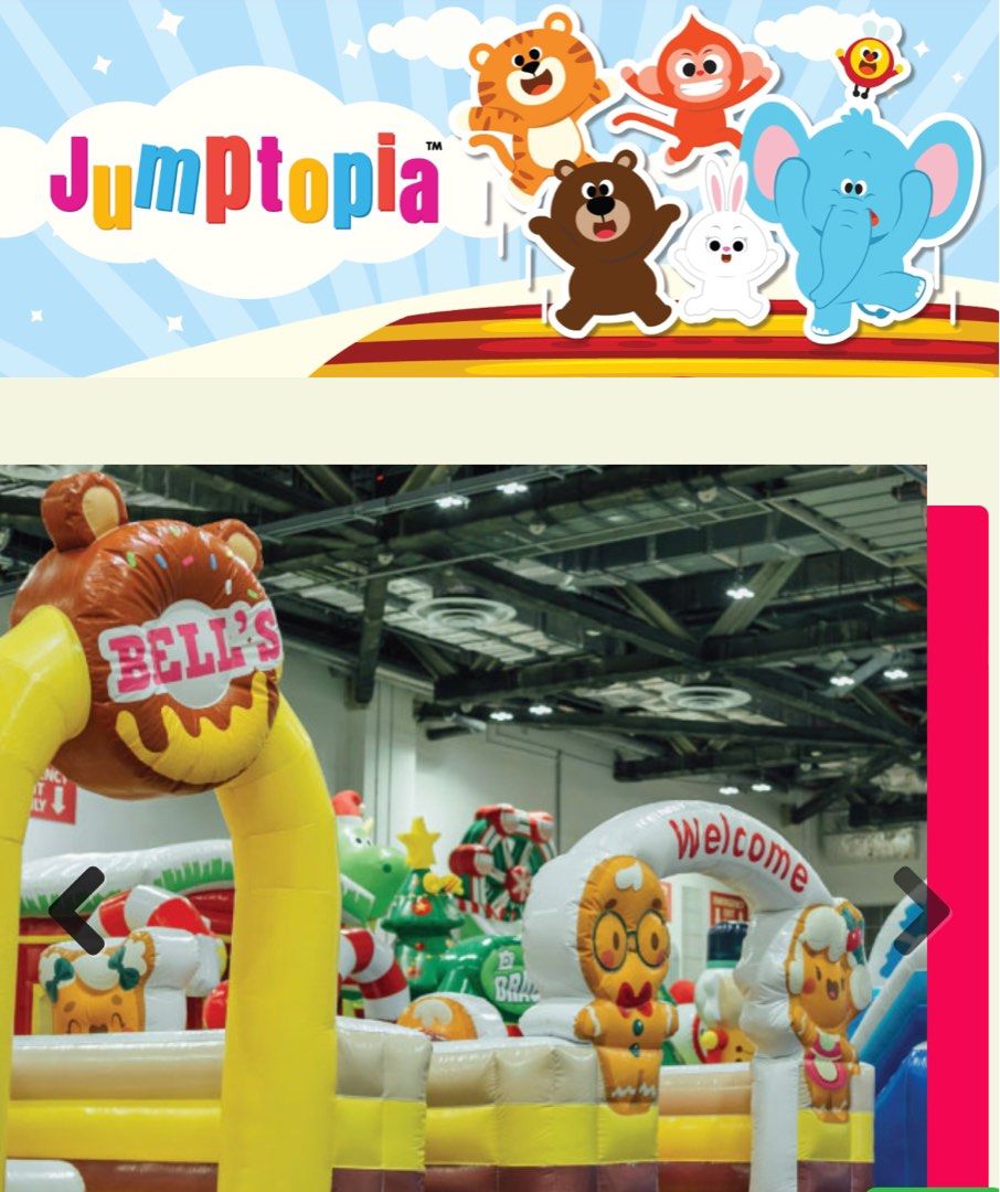 Jumptopia MBS Festive Village, Tickets & Vouchers, Event Tickets on ...