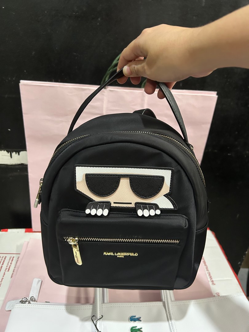 Karl lagerfeld mini best sale backpack