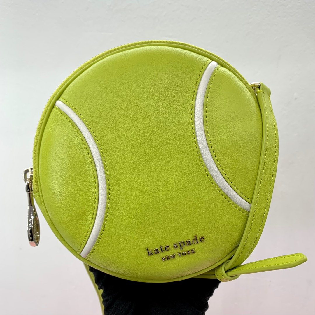 KATE SPADE TENNIS LEATHER SHOULDER BAG 227031145, Women's Fashion, Bags & Wallets, Shoulder Bags