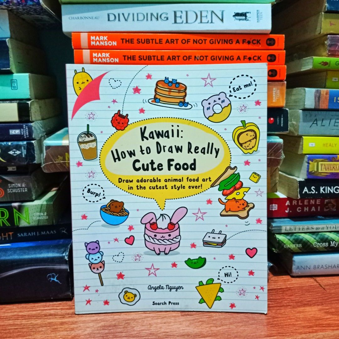 Kawaii How to Draw Really Cute Food: Draw Adorable Animal Food Art in ...