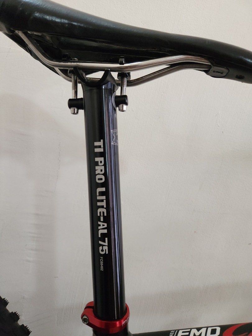 KCNC TI Pro Lite - AL 75 (Category: Bicycles) located in Manila. Submitted by bchrssm (Listing ID 1200899047, Image 1). Description: Bought last August Used for 3 months only (weekend cyclist) 31.6 seatpost Lightweight MEETUP Lipa City/Vito Cruz Taft/Startoll exits/E.Rod Quezon City SHIPPING TO BE SHOULDERED BY THE BUYER RFS UPGRADE SEATPOST.