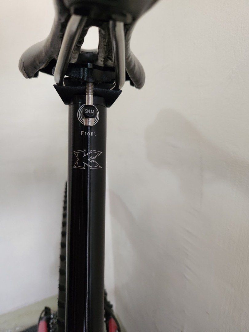 KCNC TI Pro Lite - AL 75 (Category: Bicycles) located in Manila. Submitted by bchrssm (Listing ID 1200899047, Image 2). Description: Bought last August Used for 3 months only (weekend cyclist) 31.6 seatpost Lightweight MEETUP Lipa City/Vito Cruz Taft/Startoll exits/E.Rod Quezon City SHIPPING TO BE SHOULDERED BY THE BUYER RFS UPGRADE SEATPOST.