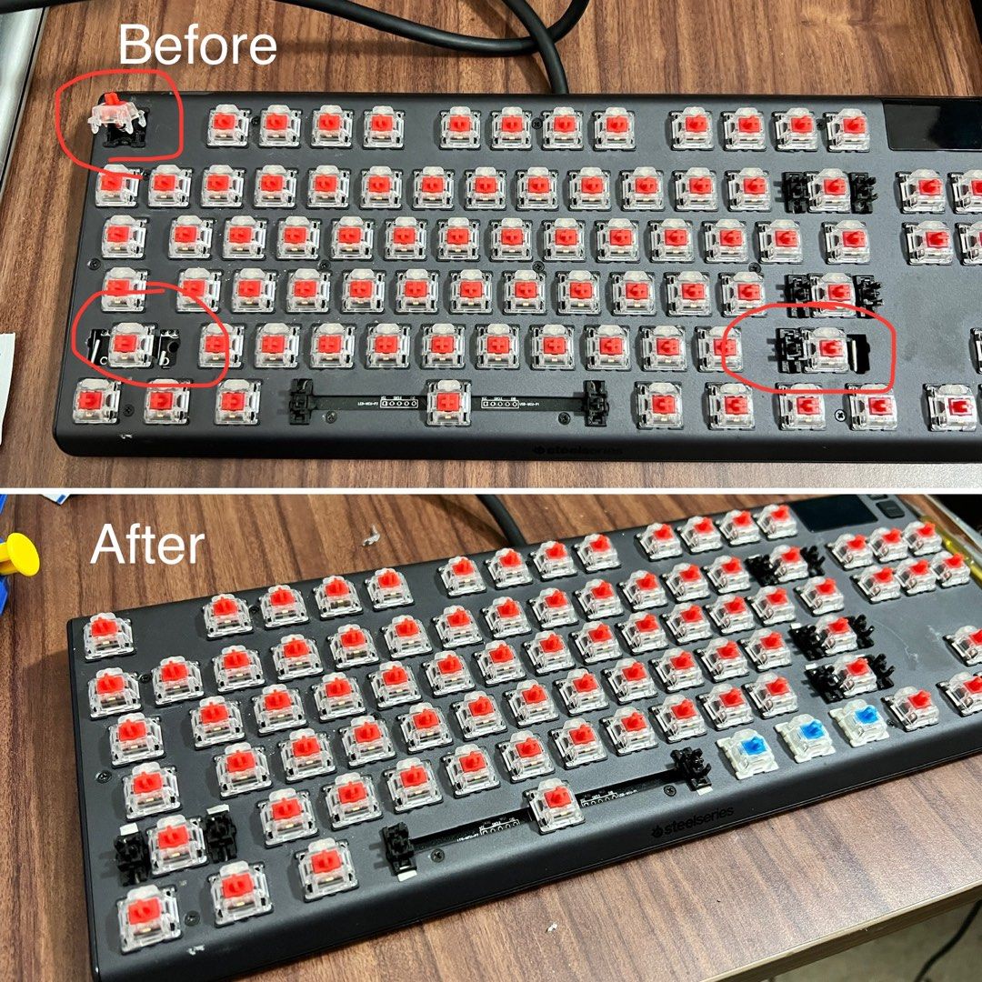Keyboard repair service, Computers & Tech, Parts & Accessories