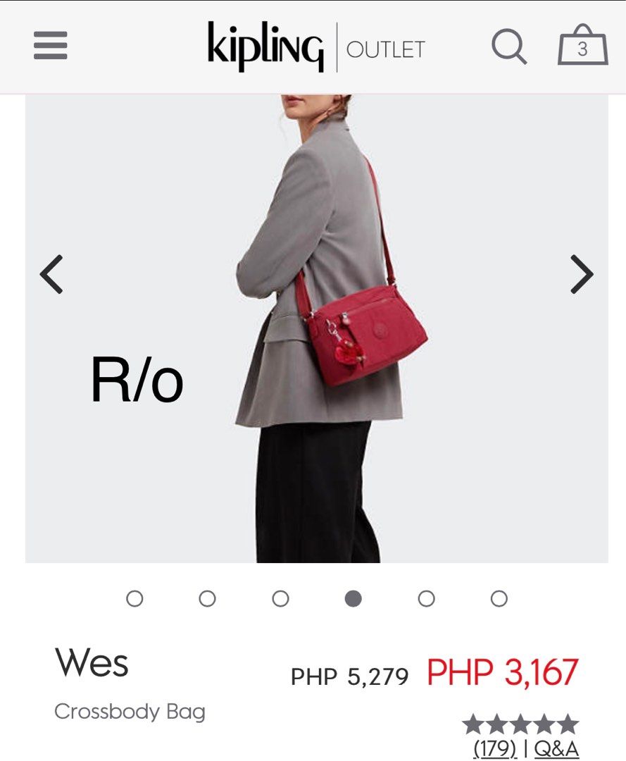 KIPLING WES Women s Fashion Bags Wallets Cross body Bags on