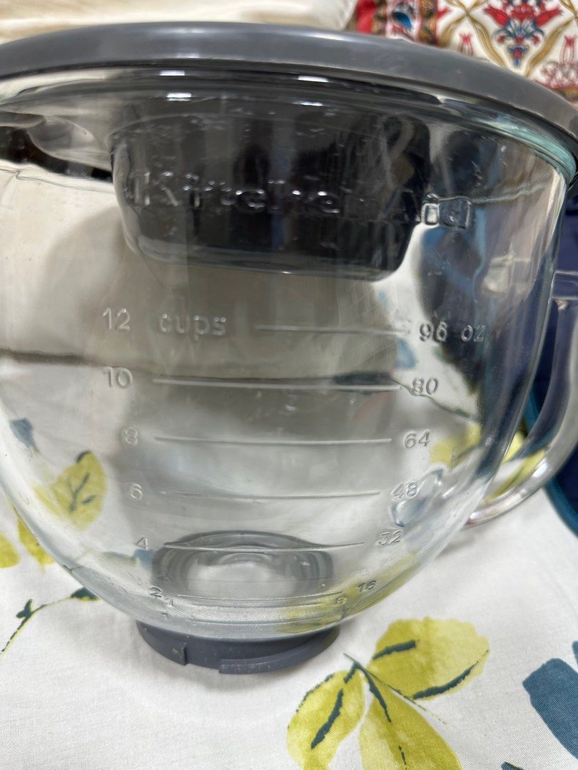kitchenaid glass mixer bowl dishwasher safe