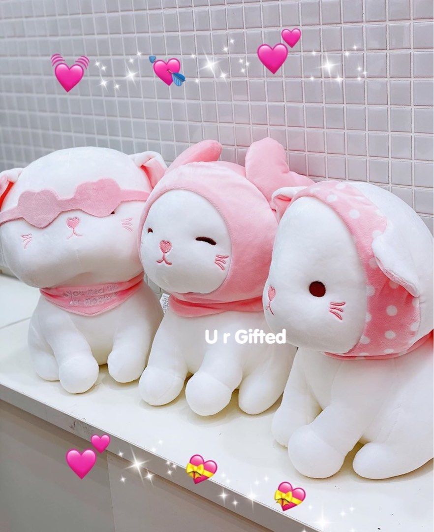 Kitten Cat Plush Toy by Miniso