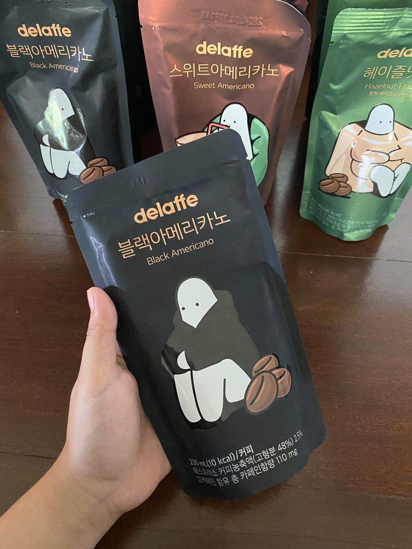 Korean Delaffe Coffee Pouch Food Drinks Other Food Drinks On