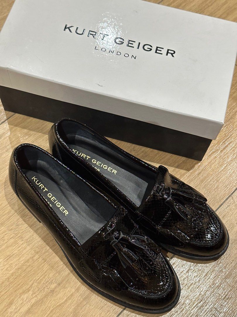 Kurt Geiger London Leather Klarke Loafers