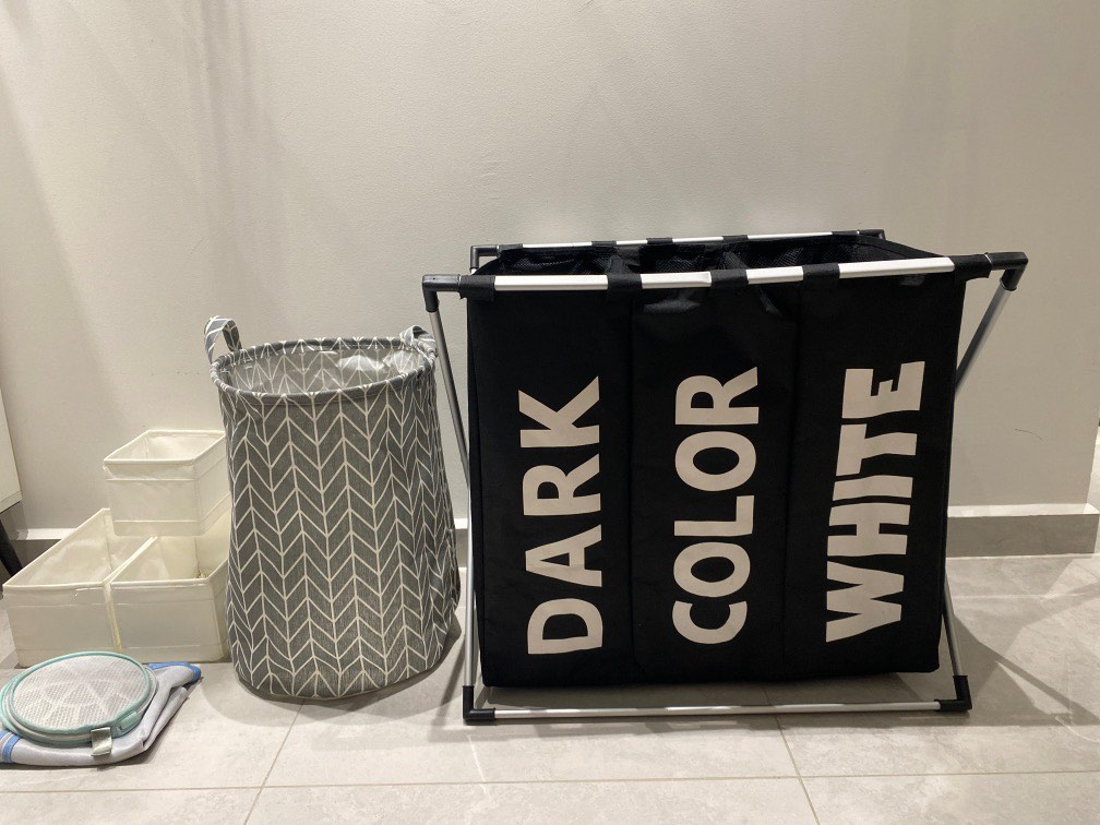 Laundry Baskets Set, Furniture & Home Living, Home Improvement