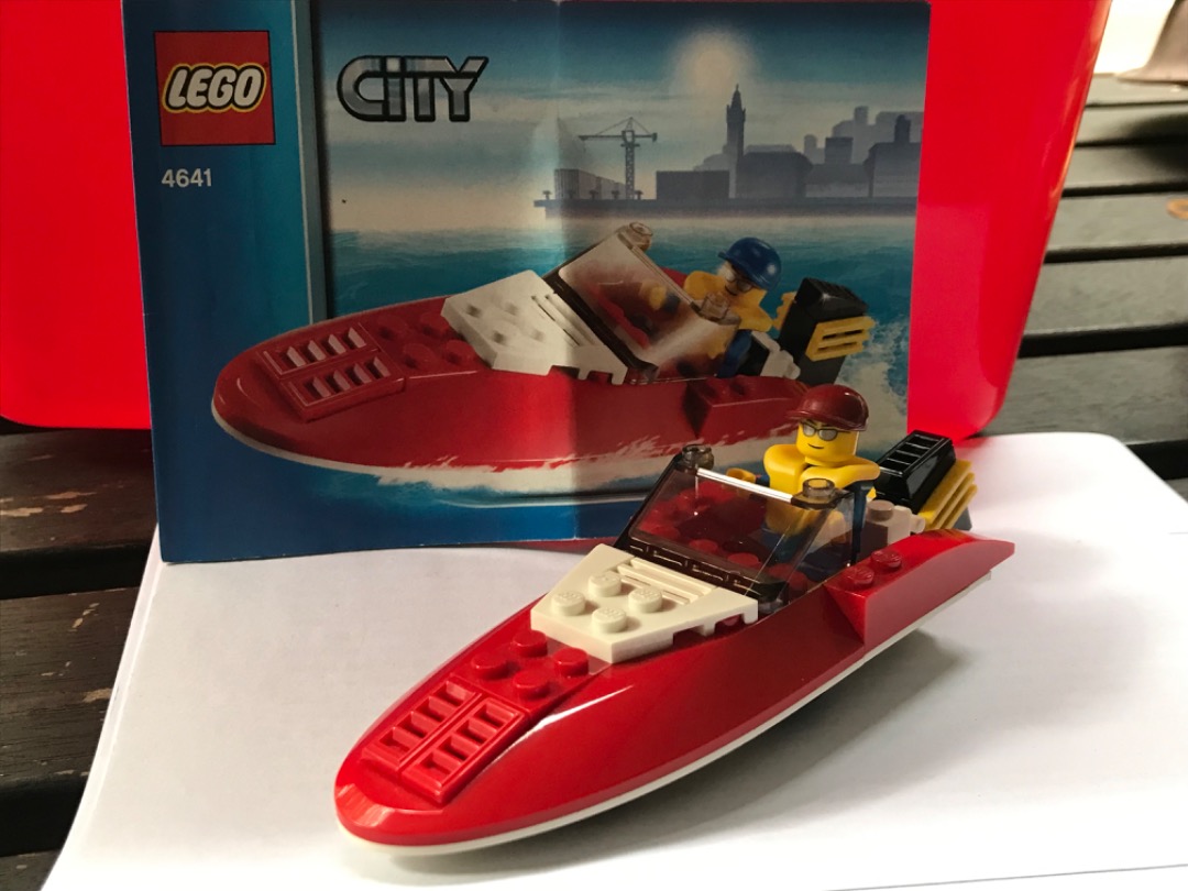 LEGO City Speedboat 4641 Hobbies Toys Toys Games on Carousell
