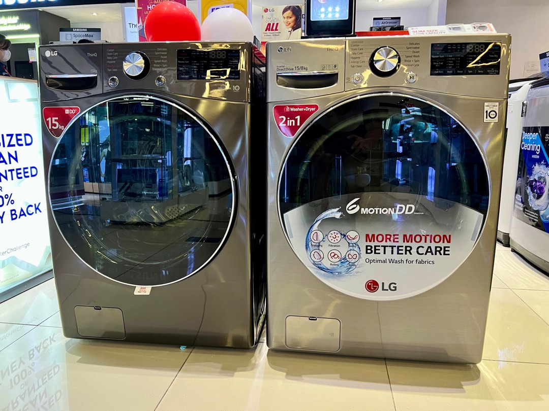 LG Frontload and Topload Inverter Washing Machine, TV & Home Appliances ...