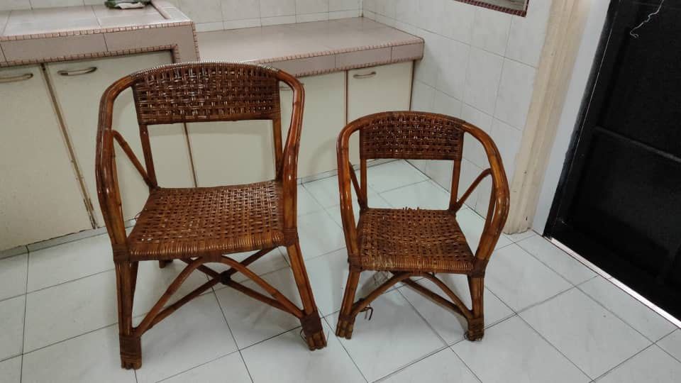 Used rattan chairs for sale deals