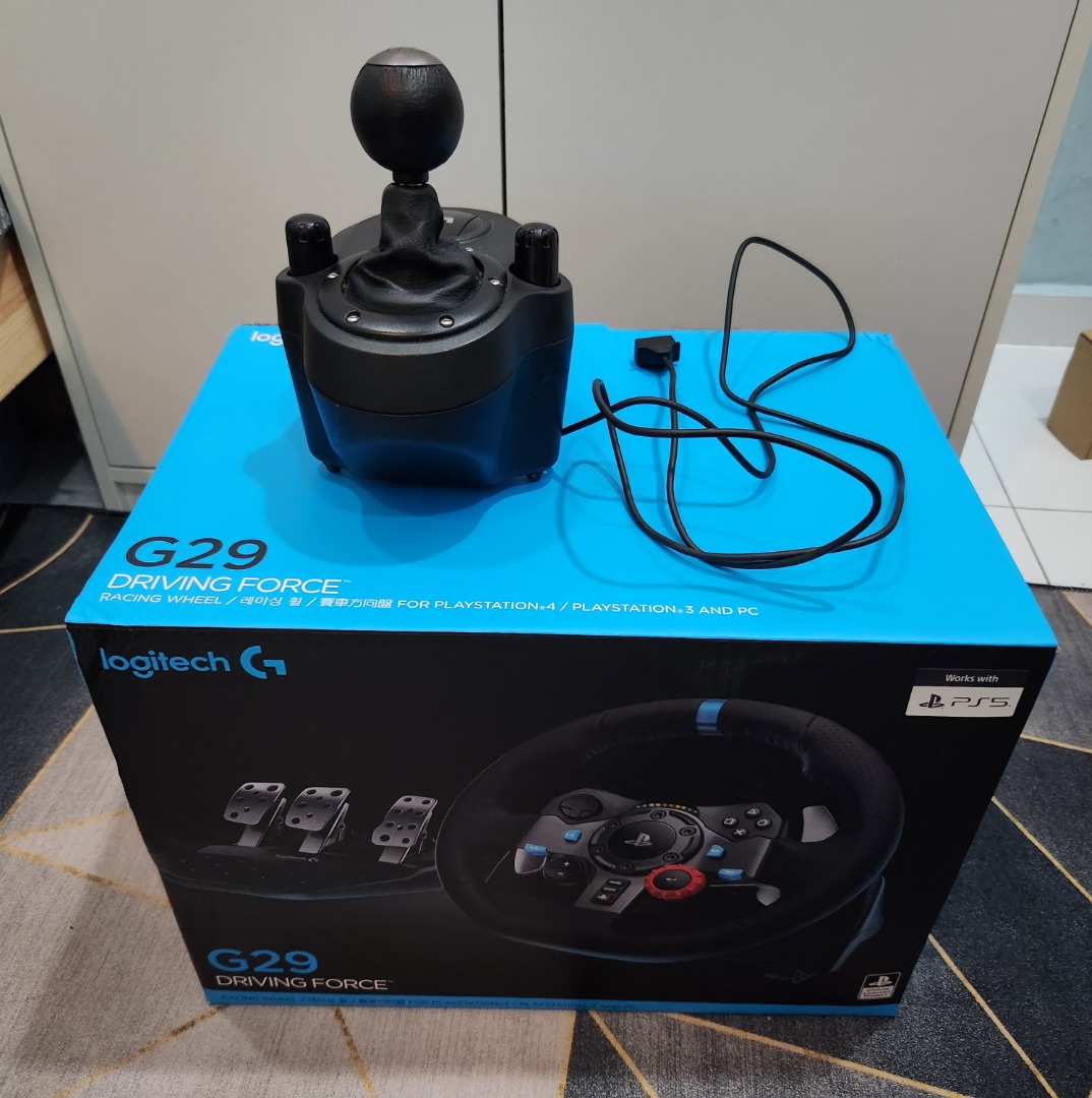 Logitech G29 with Shifter, Video Gaming, Gaming Accessories, Controllers on Carousell