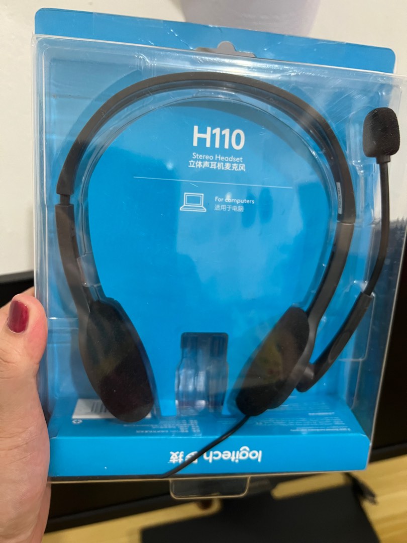Logitech H110, Audio, Headphones & Headsets on Carousell