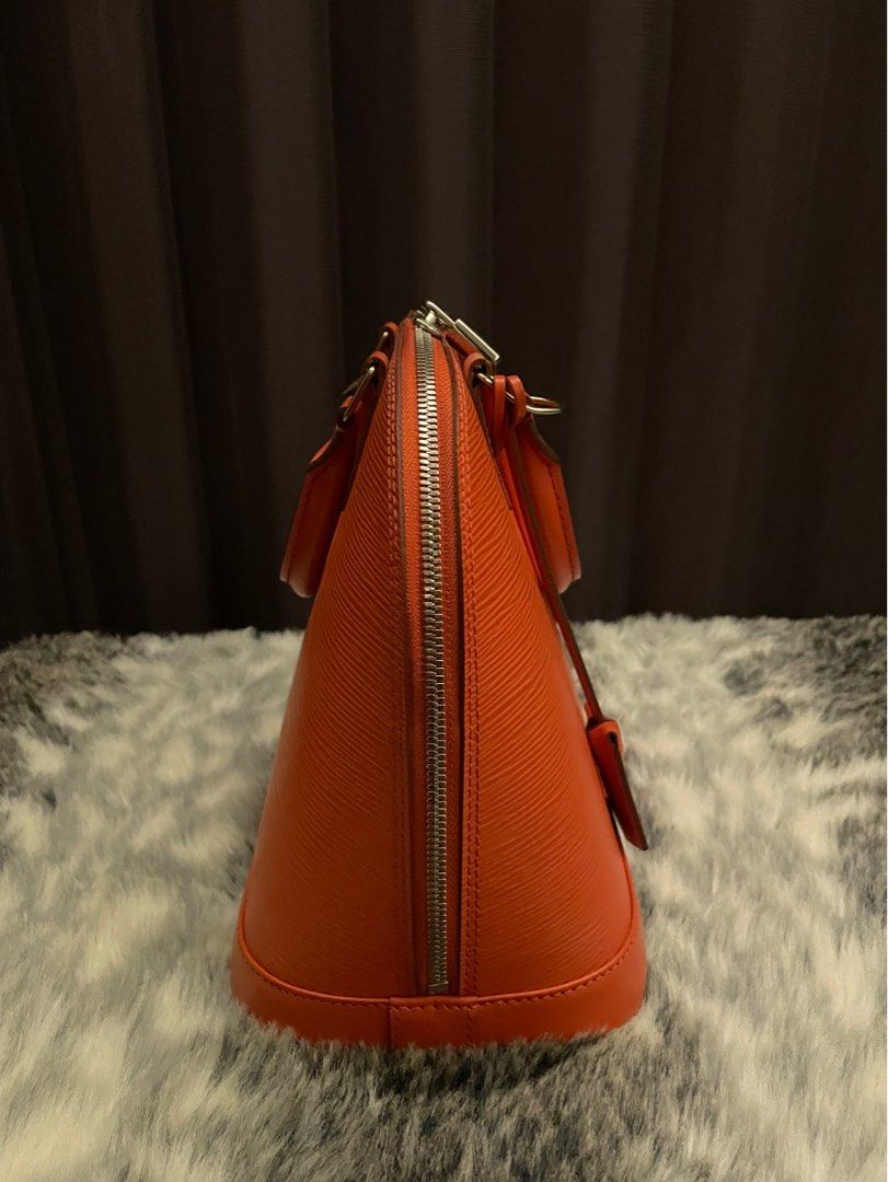 Louis-Vuitton-Epi-Alma-PM-Hand-Bag-Pimont-Orange-M40623