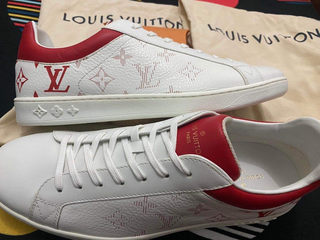 $1060 New 100% Auth Louis Vuitton Men Luxemburg MS1211 Sneaker