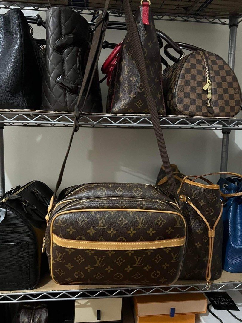 Louis Vuitton LV Reporter Monogram PM Size Bag, Luxury, Bags