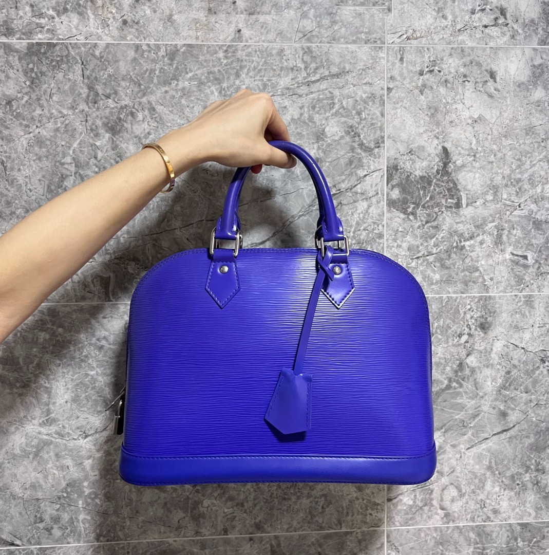 Louis Vuitton - Purple EPI Alma Bb