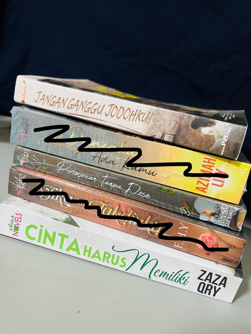 Malay Novels Fiction, Hobbies & Toys, Books & Magazines, Fiction & Non