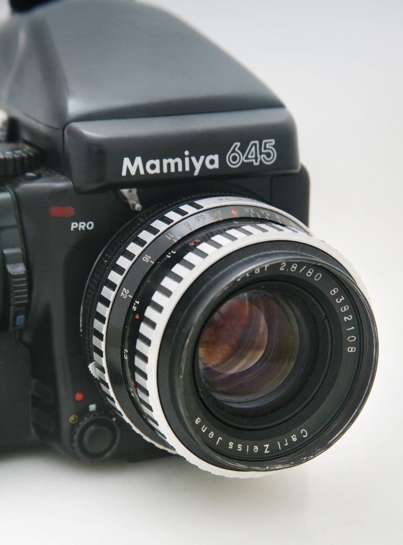MAMIYA 645 PRO BODY WITH FILM HOLDER, Photography, Cameras on Carousell