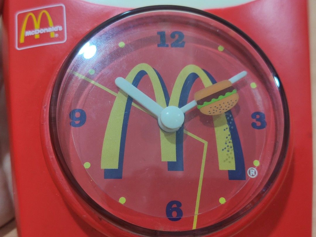 McDonald's Mc Time Clock French Fries Collectors' Item, Hobbies & Toys