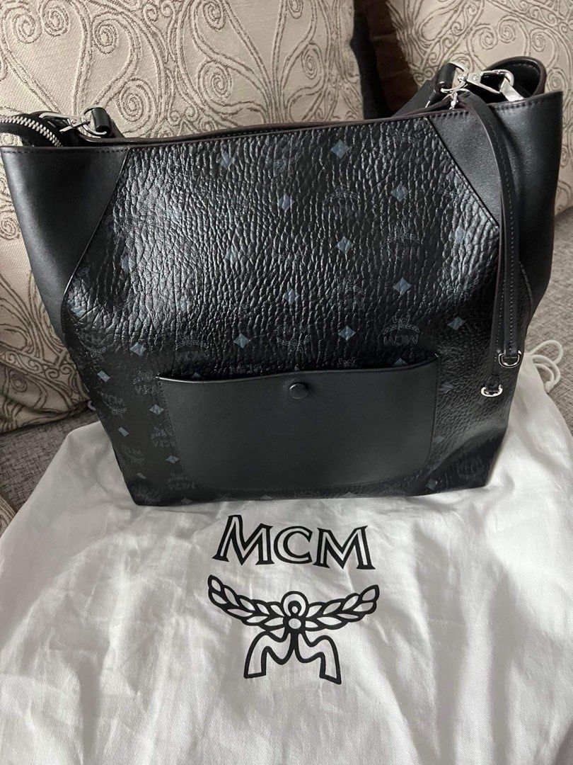 Medium klara monogram leather hobo hot sale