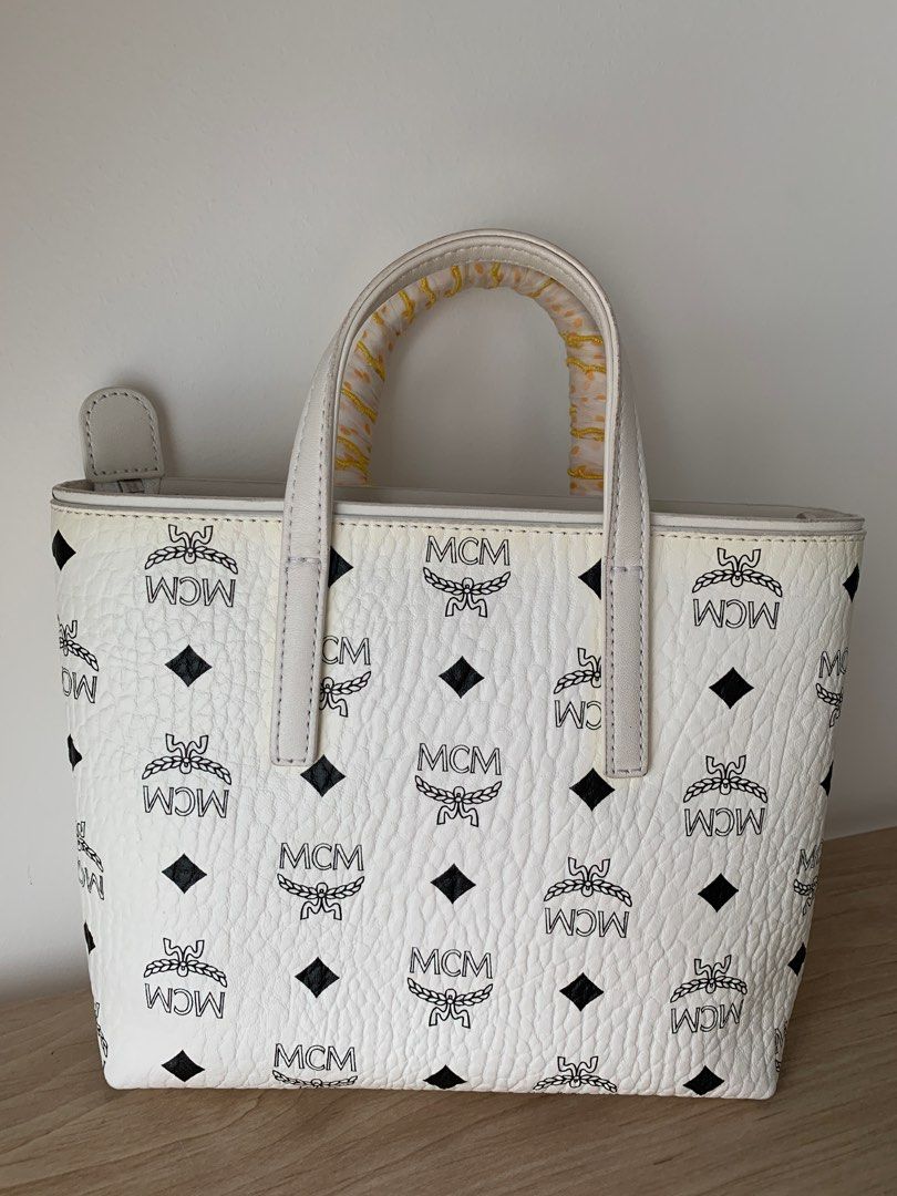 MCM mini tote bag authentic Women s Fashion Bags Wallets