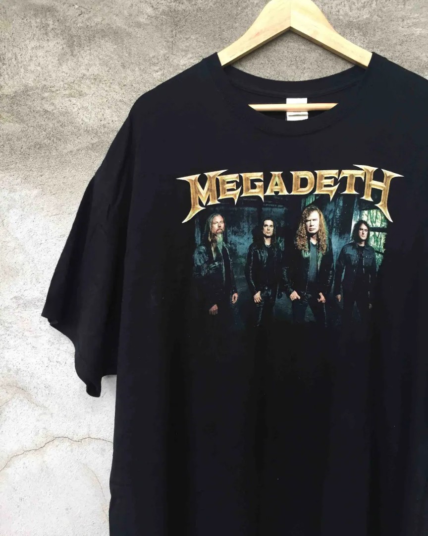 Megadeth World Tour 2016, Men's Fashion, Tops & Sets, Tshirts & Polo ...