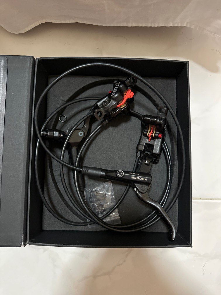 Meroca 4 pistons hydraulic brake M4, Sports Equipment, Bicycles & Parts ...