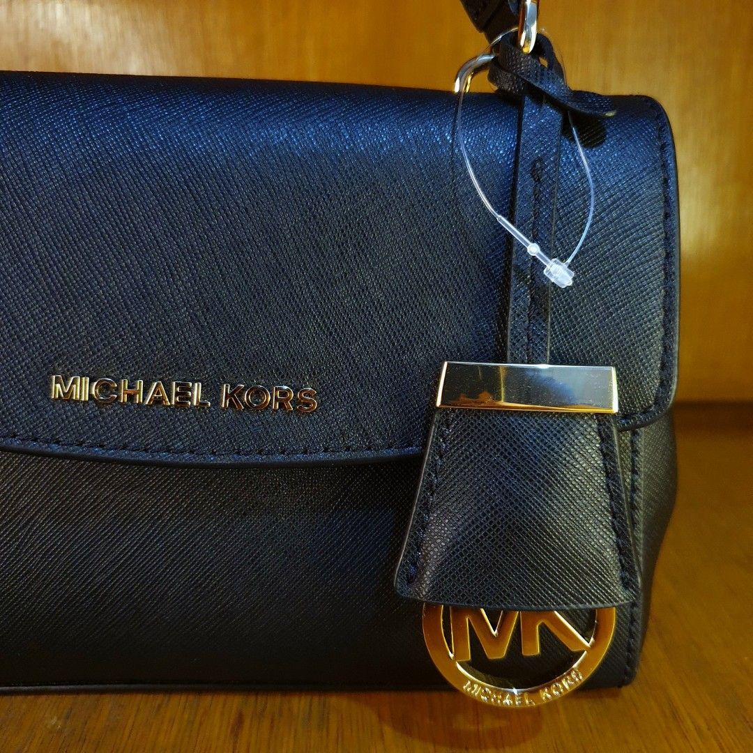 Michael Kors Ava Extra-Small Saffiano Leather Crossbody Bag