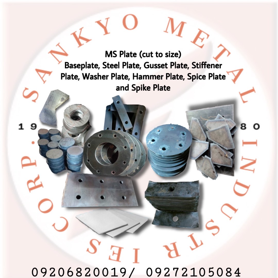 MS Plate and Baseplate, Commercial & Industrial, Construction ...