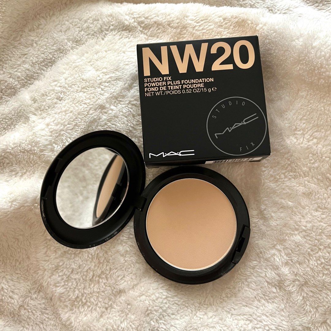 NEW! MAC Studio Fix Powder Foundation 15G -NC25 & NW20, Beauty & Personal  Care, Face, Makeup on Carousell
