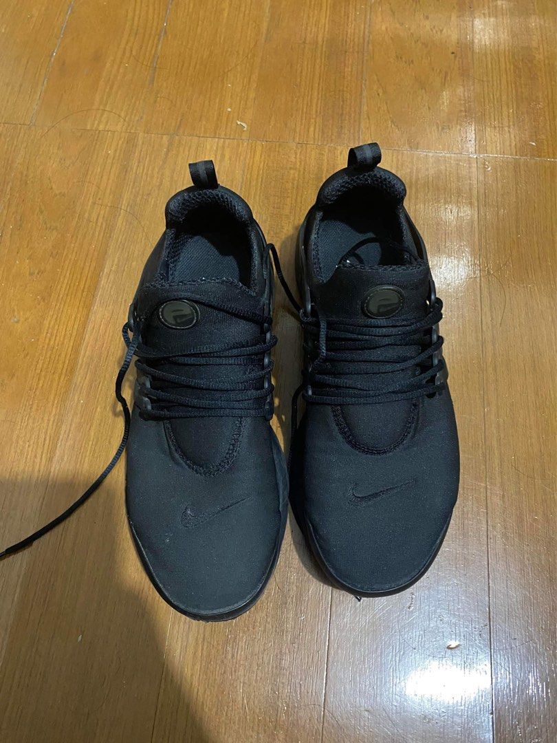 mens nike presto triple black