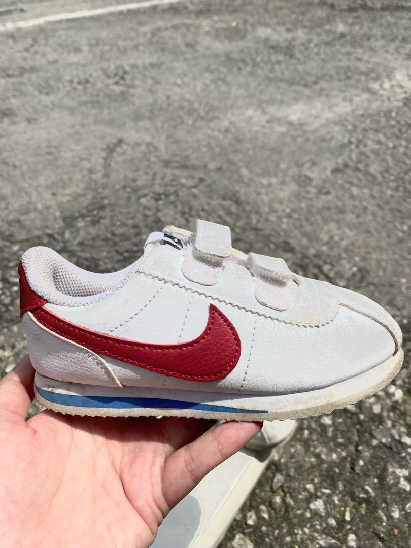 red nike cortez kids