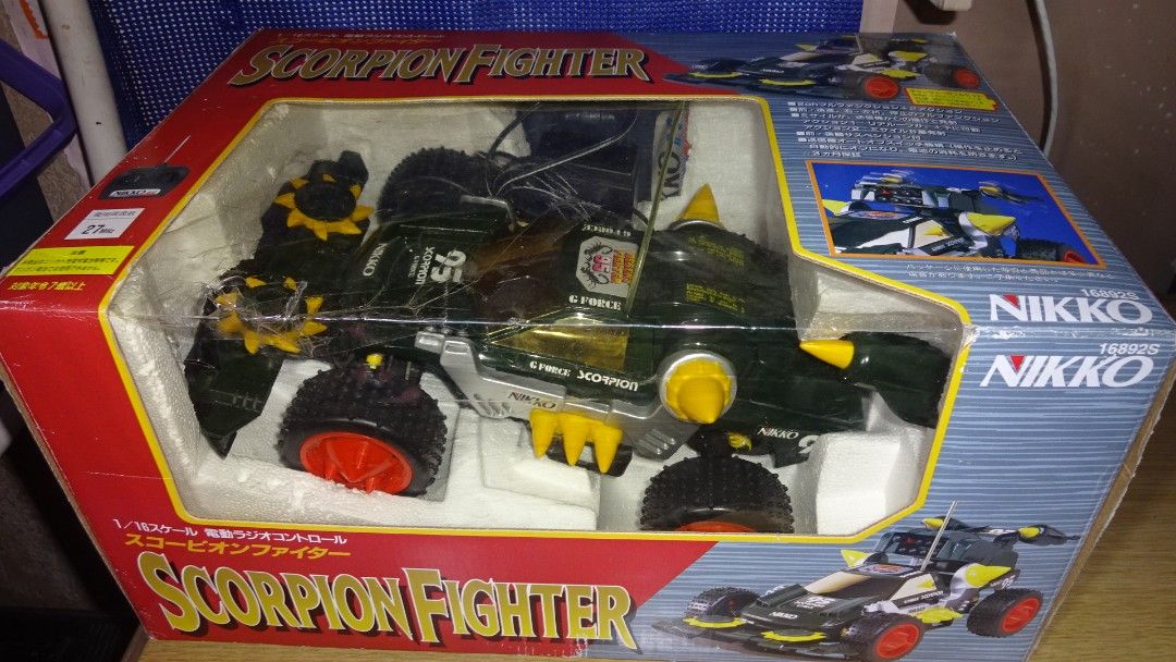 Nikko 16892S Scorpion Fighter 1995 remote control toy, Hobbies & Toys ...