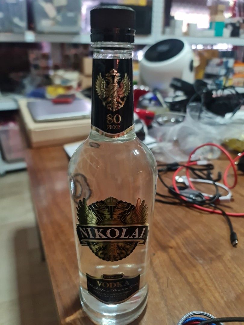 Nikolai vodka, Food & Drinks, Alcoholic Beverages on Carousell