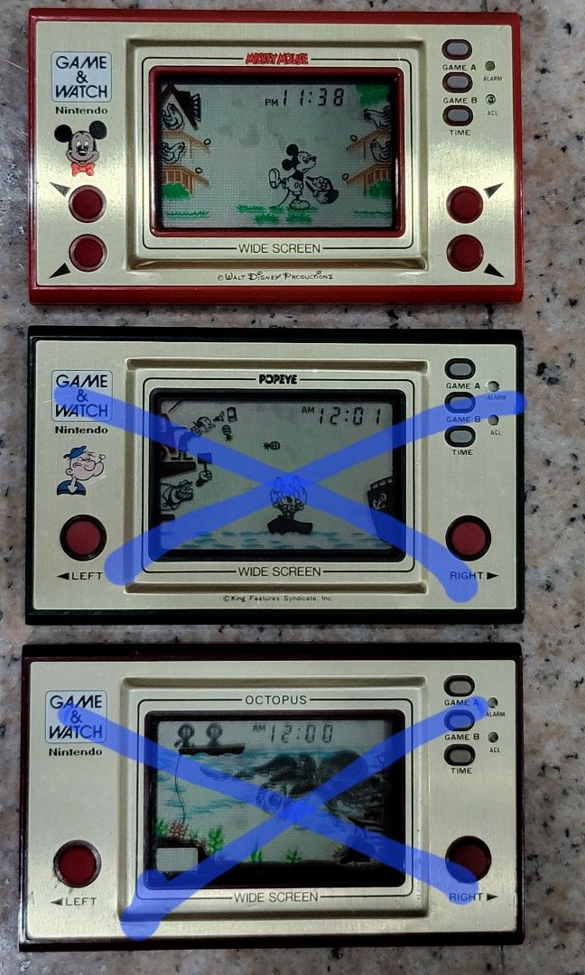 Nintendo Game and Watch - Mickey Mouse, Hobbies & Toys, Toys & Games on ...