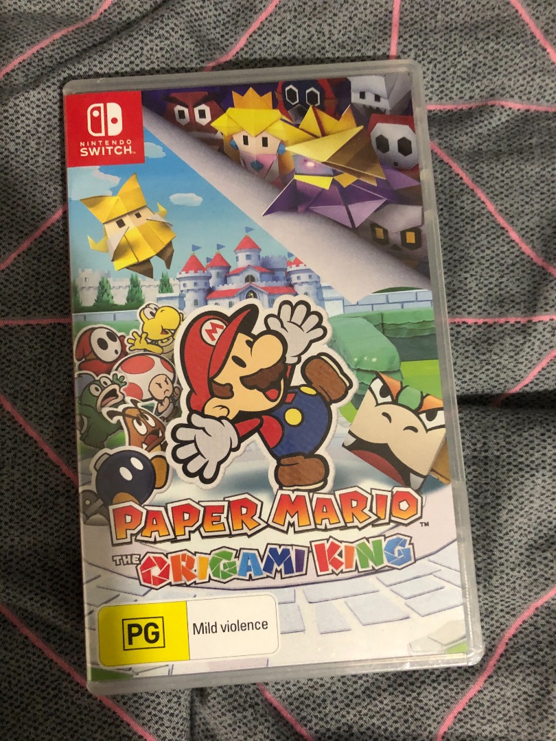 Nintendo Switch Paper Mario The Origami King, Video Gaming, Video Games