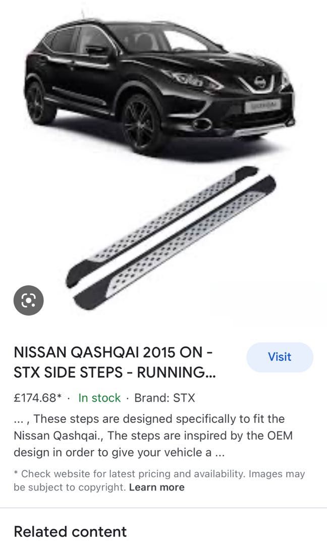 Qashqai accessories store
