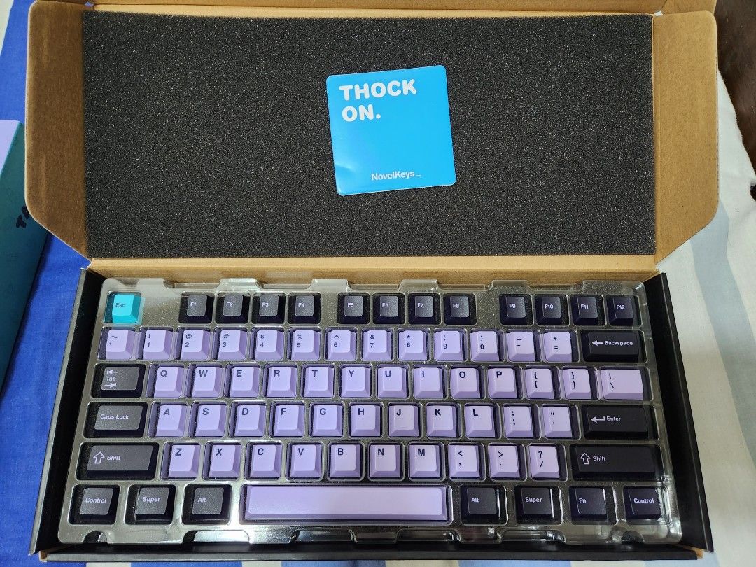 Novelkeys Cherry Taro PBT Keycaps, Computers & Tech, Parts