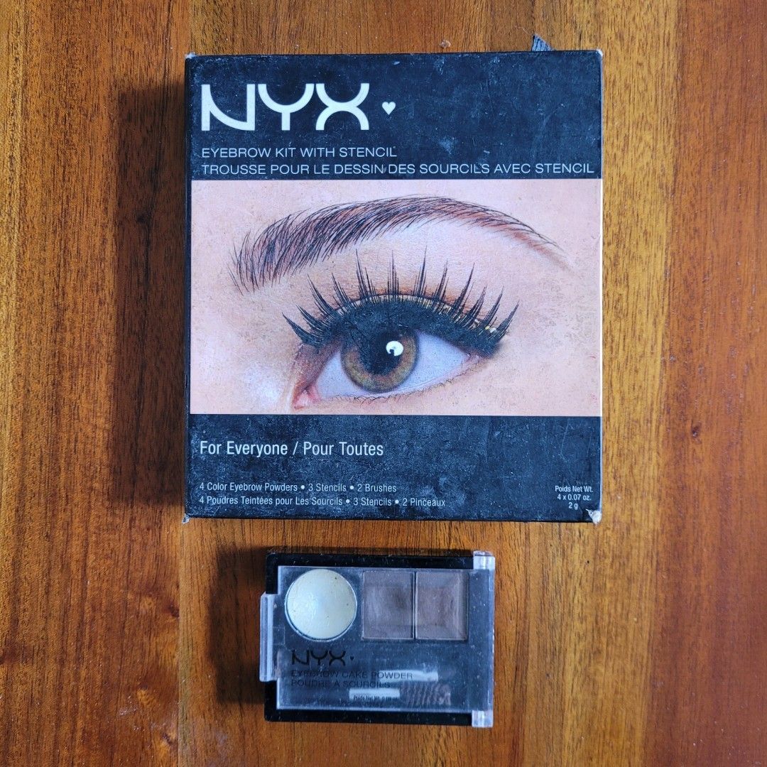 NYX Eyebrow Kit with Stencil on Carousell