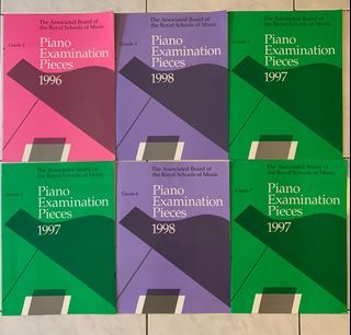 Old ABRSM Piano Exam books from the 90’s