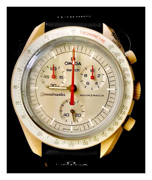Omega Swatch Watch for sale, Luxury, Watches on Carousell