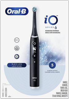 Oral-B iO Series 6 Electric Toothbrush with 1 Brush Head Black