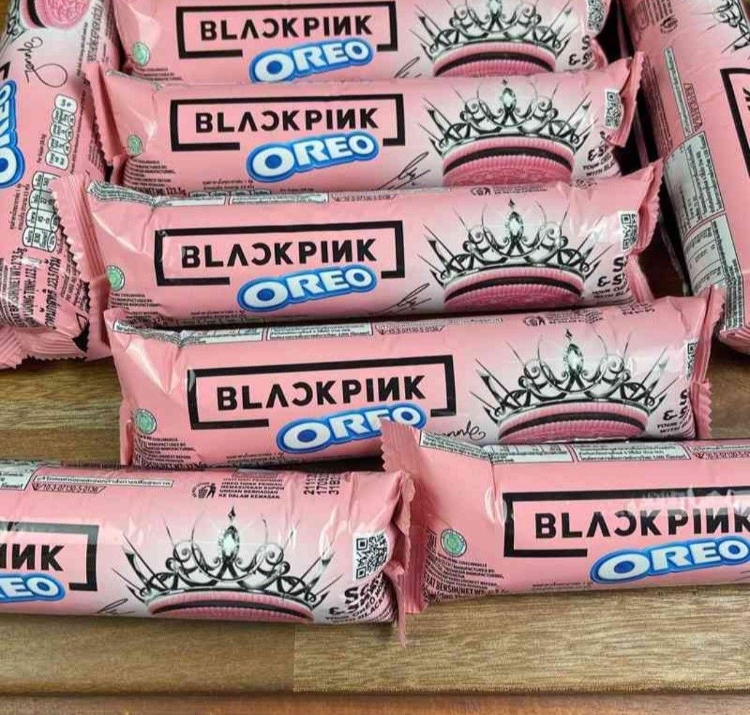 Oreo Blackpink / oreo Black Pink viral, Makanan & Minuman, Makanan ...