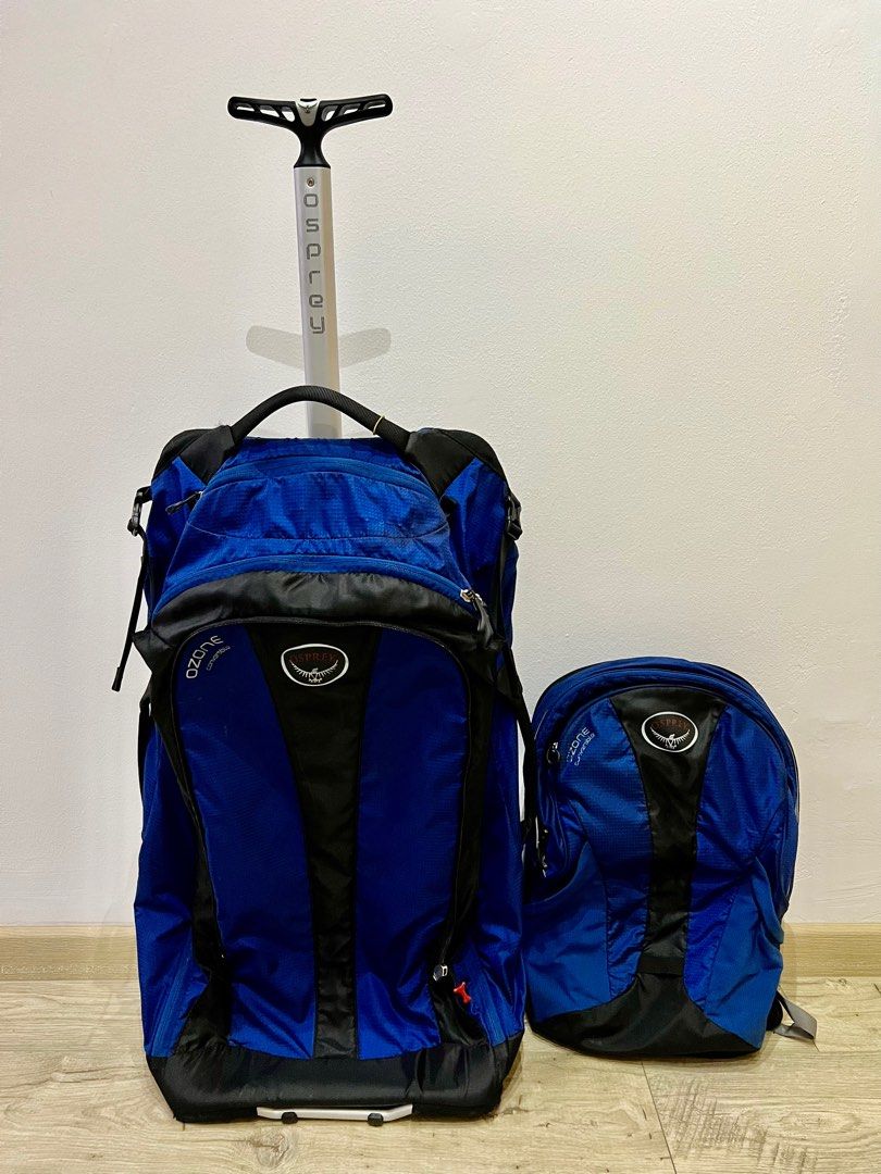 OSPREY OZONE CONVERTIBLE 75L/28" 28 inch travel luggage roller rolling